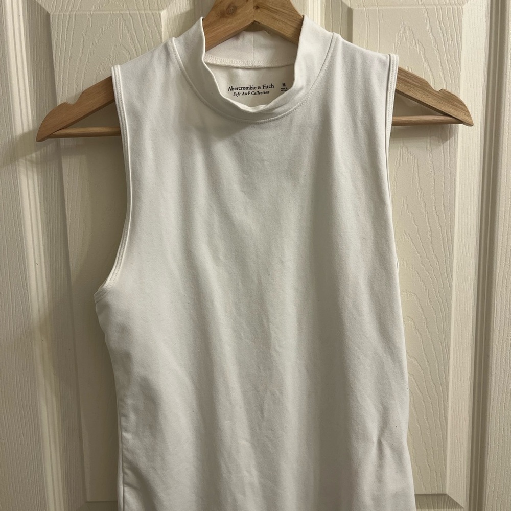 Abercrombie Mock Neck Bodysuit Soft AF